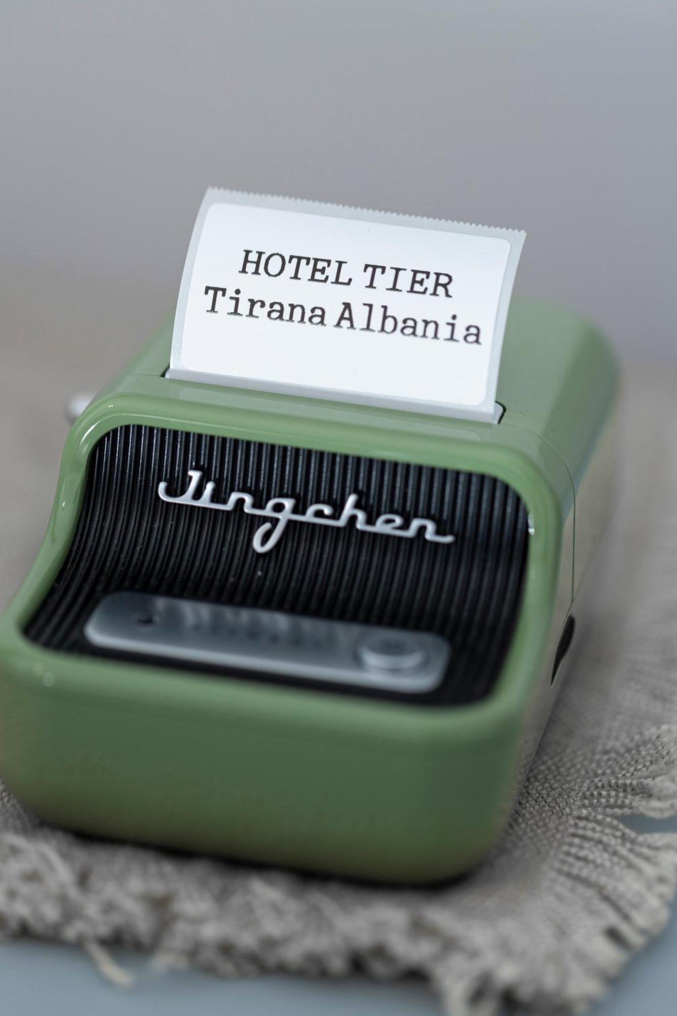 Tier Hotel Tirana Extérieur photo